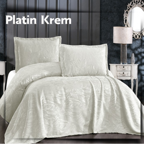 Çapa Home Platin  Yatak Örtüsü